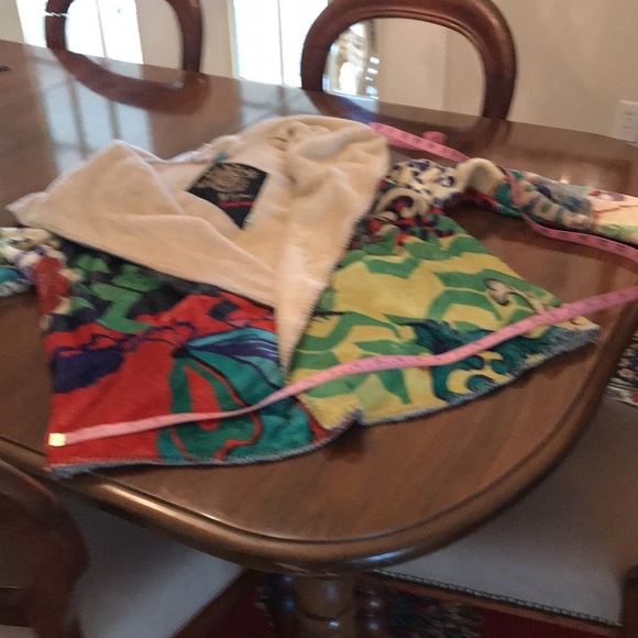 Johnny Was Biya XS Sherpa Fleece Hooded Jacket NWOT - Picture 6 of 9